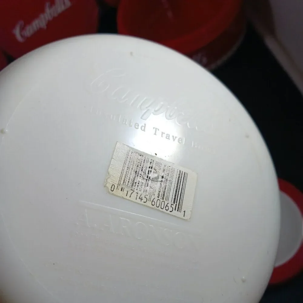 Campbell's 1998 Condensed Soup Can-Tainer Plastic 11oz (5)